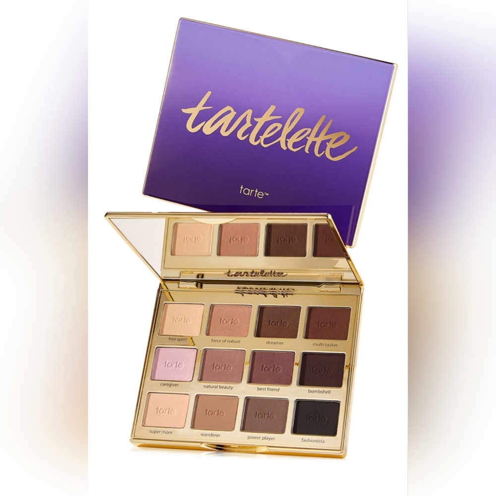 Tarte Tartelette Eyeshadow Palette - Pink and Brown Hues - New In Box